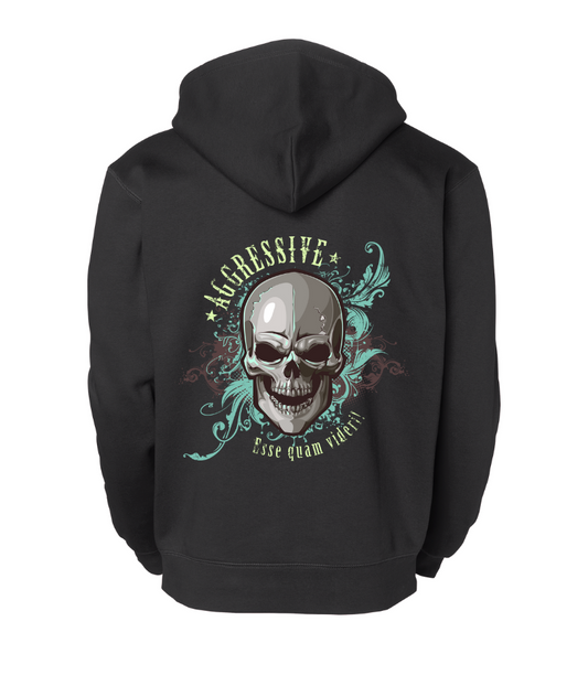 Aggresive Biker MC Hoodie